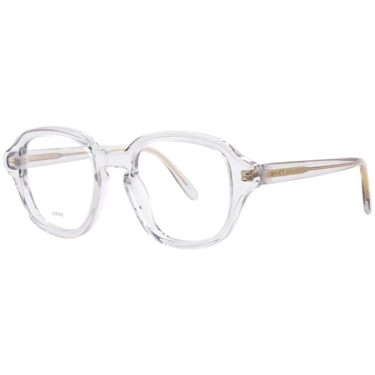 LW50099F 020 Eyeglasses Transparent Grey Acetate Frame 51mm by Loewe