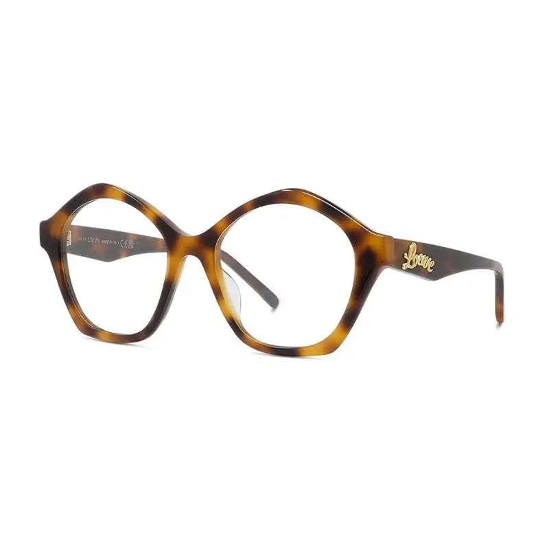 LW50053I 052 Women`s Havana Acetate Eyeglasses 51mm Frame by Loewe