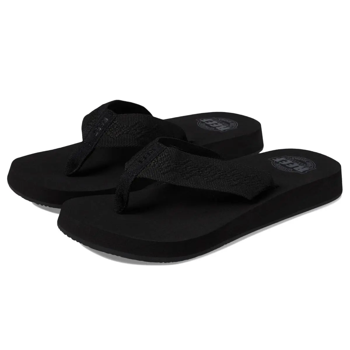 Reef shoes - Black Neon 7