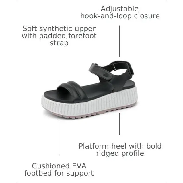 Reef shoes - cj6557 - CJ6557110 - black/white 1