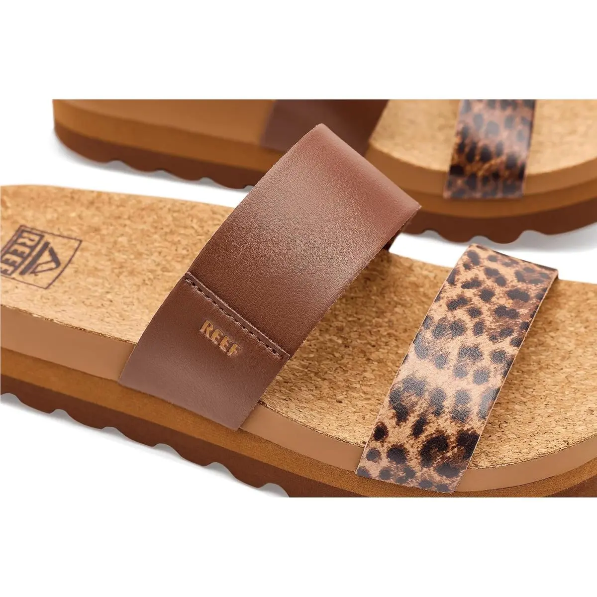 Reef shoes - Brown/Leopard 4