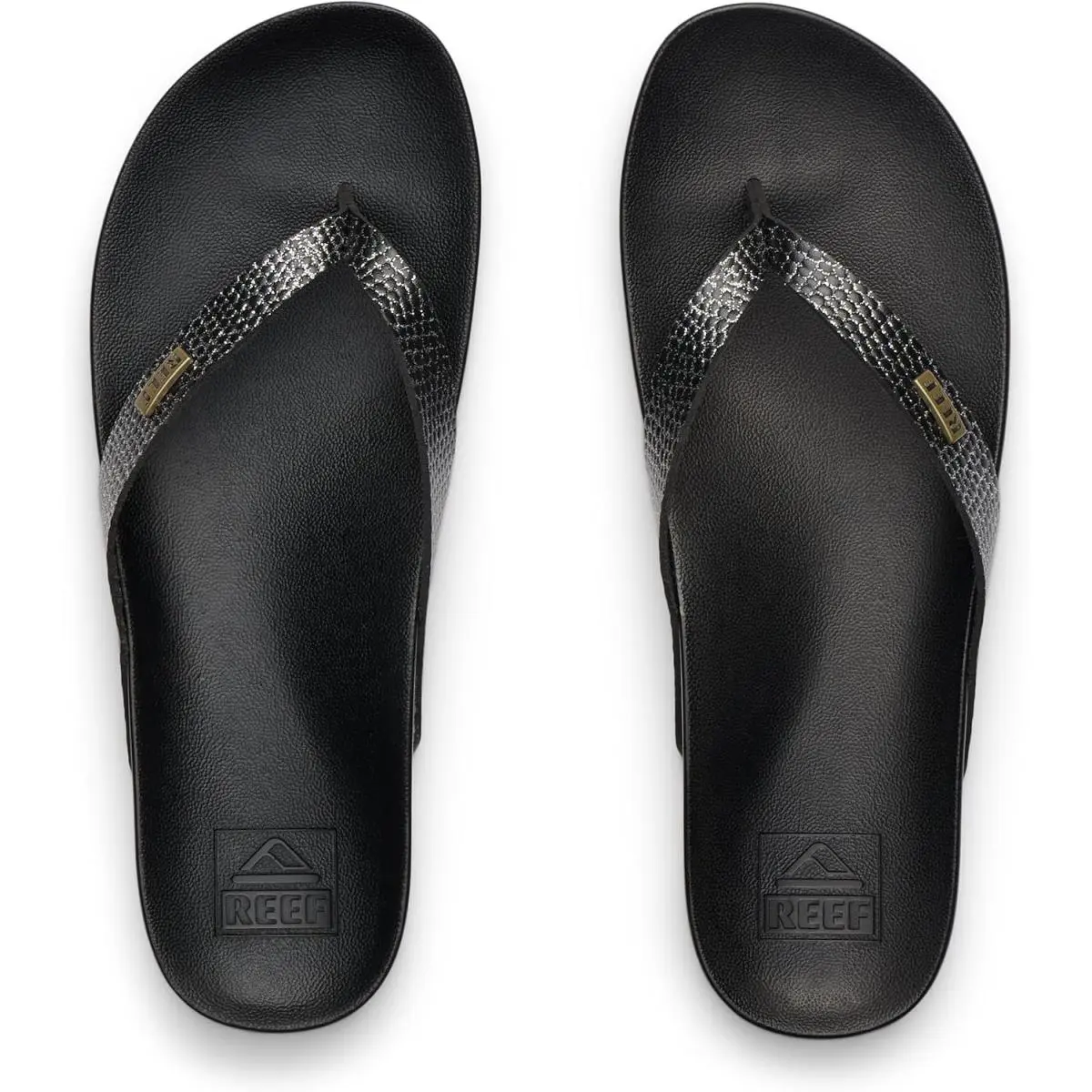 Reef shoes - Cushion Court - Cushion Court - RF0A3FDSBLN - Multicolor, (Manufacturer): Black Sassy (UPC: 194115402665) 3