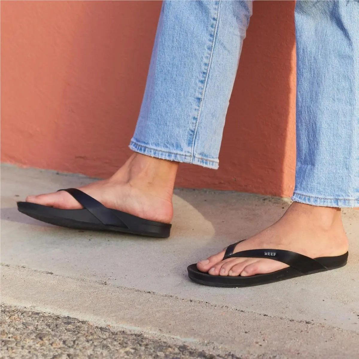 Reef shoes - Cushion Court - Cushion Court - RF0A3FDSBLN - Multicolor, (Manufacturer): Black Sassy (UPC: 194115402665) 24
