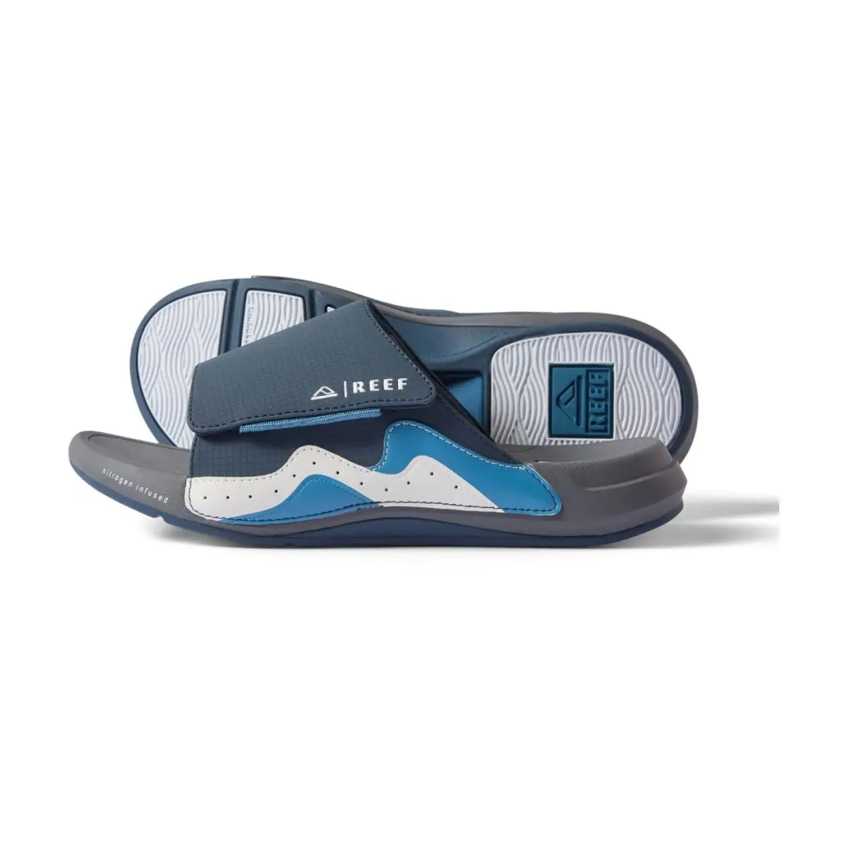 Reef shoes - Navy/Grey/White (UPC: 196985651501) 4