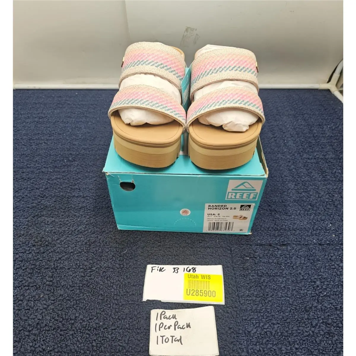 Reef shoes - Banded Horizon 2.5 - Banded Horizon - CK0072 - Printed Woven Multi (UPC: 196985635303) 7