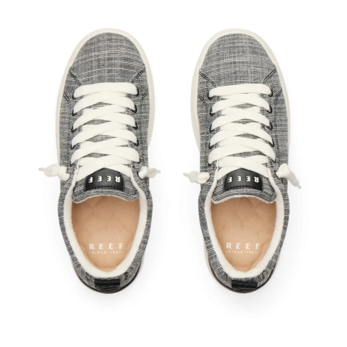 Reef shoes - Black Textile (UPC: 196985657237) 1