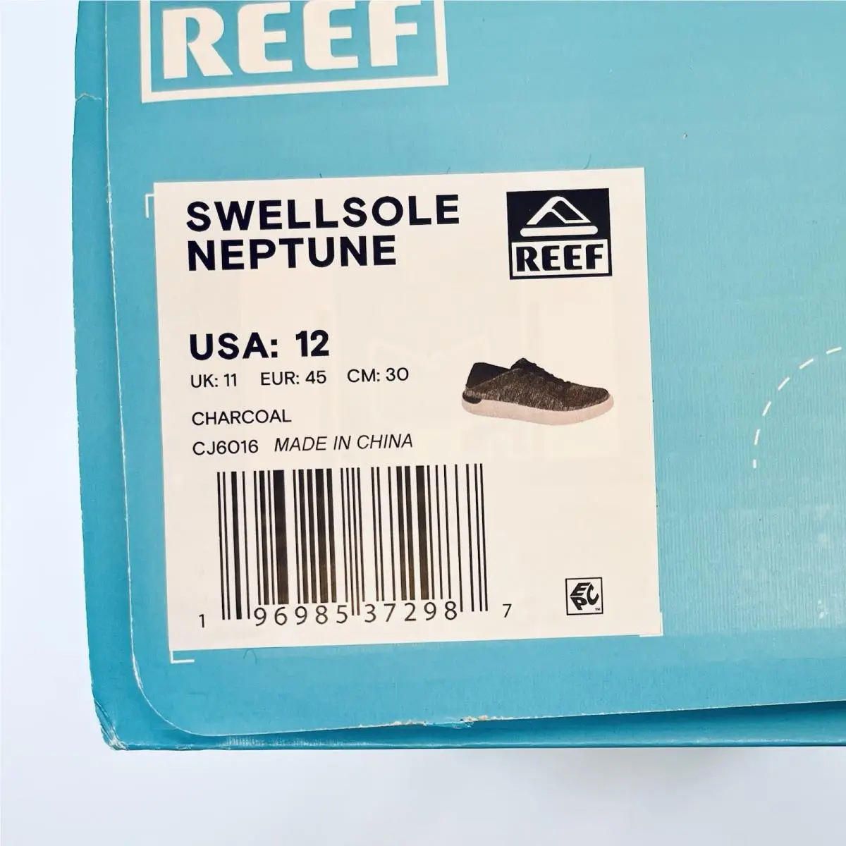 Reef shoes - Reef Swellsole Neptune - Swellsole Neptune - Charcoal (UPC: 0196985372987) 2