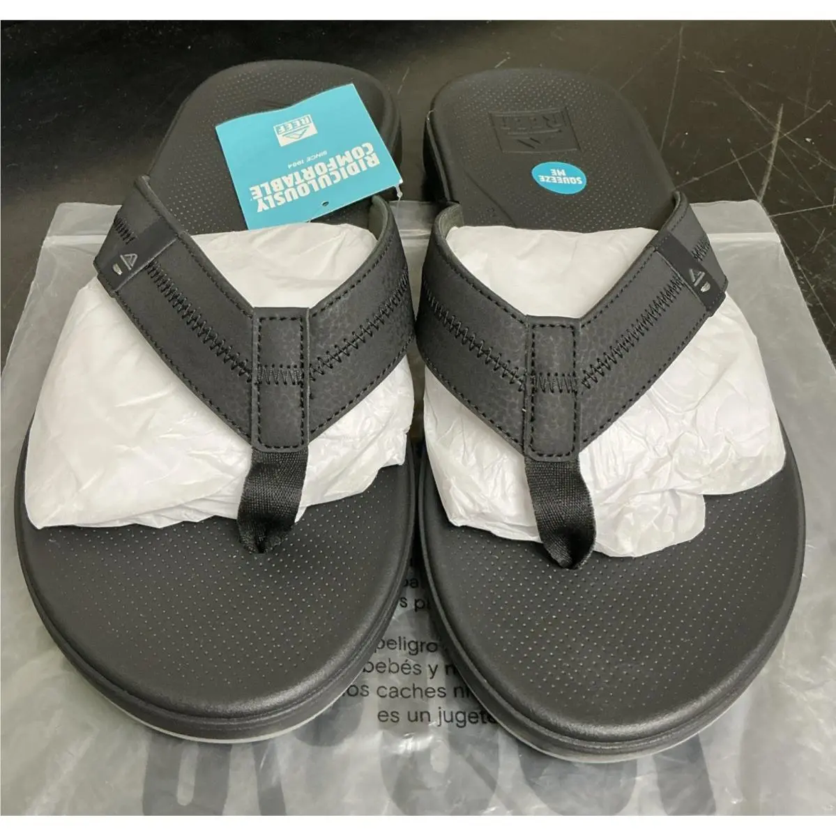 Reef shoes - Cushion Phantom 2.0 Reef Seaside - CJ4346; CI2723 - Black, Navy 5