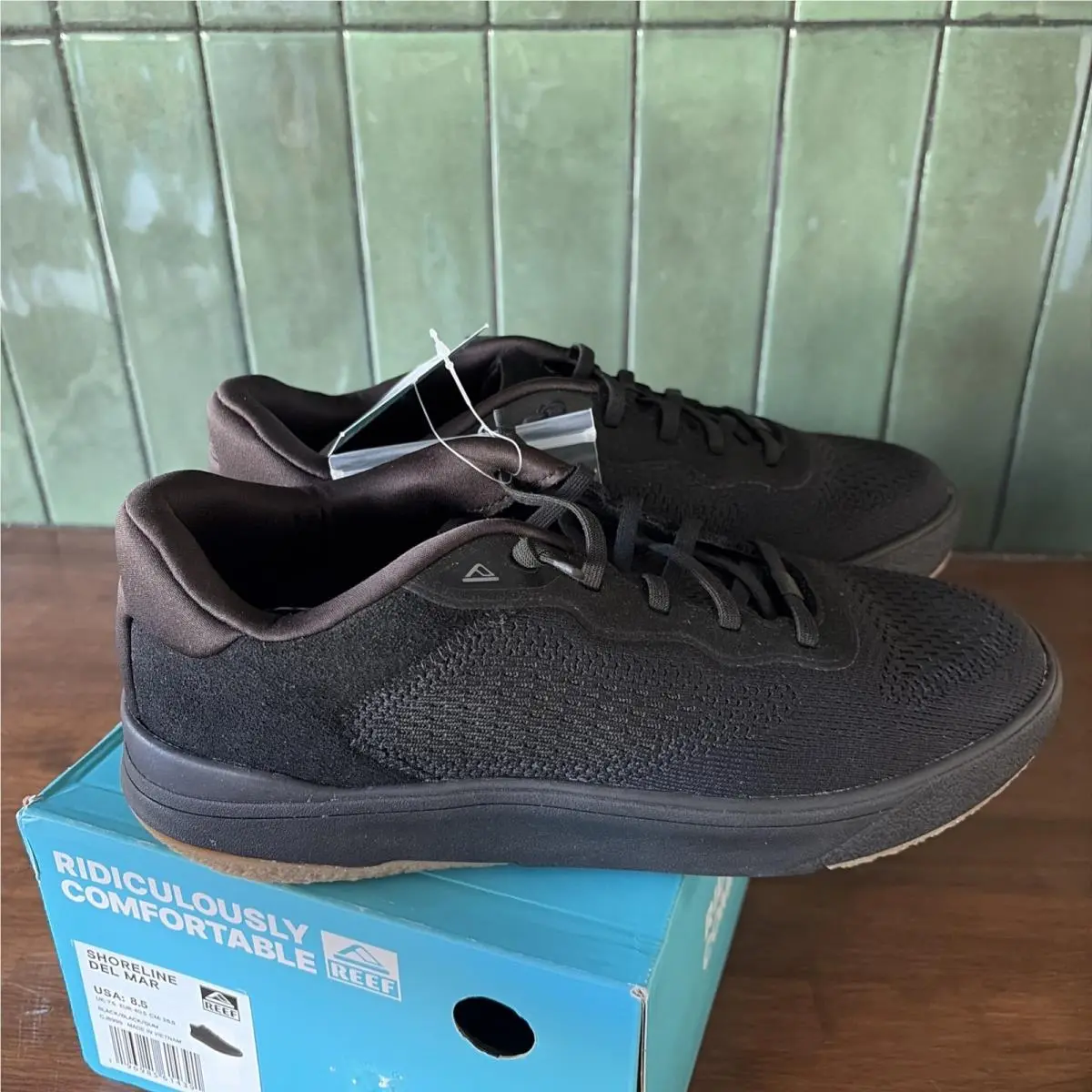 Reef shoes - REEF Shoreline Del Mar - Shoreline Del Mar - Black (UPC: 0196985610393) 0