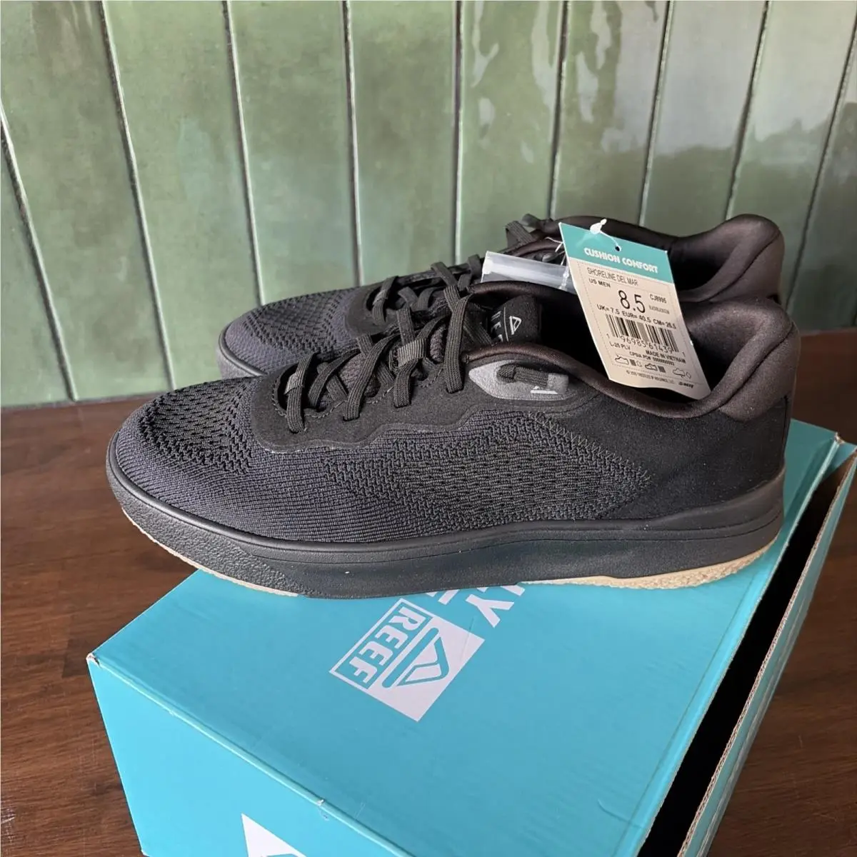 Reef shoes - REEF Shoreline Del Mar - Shoreline Del Mar - Black (UPC: 0196985610393) 3