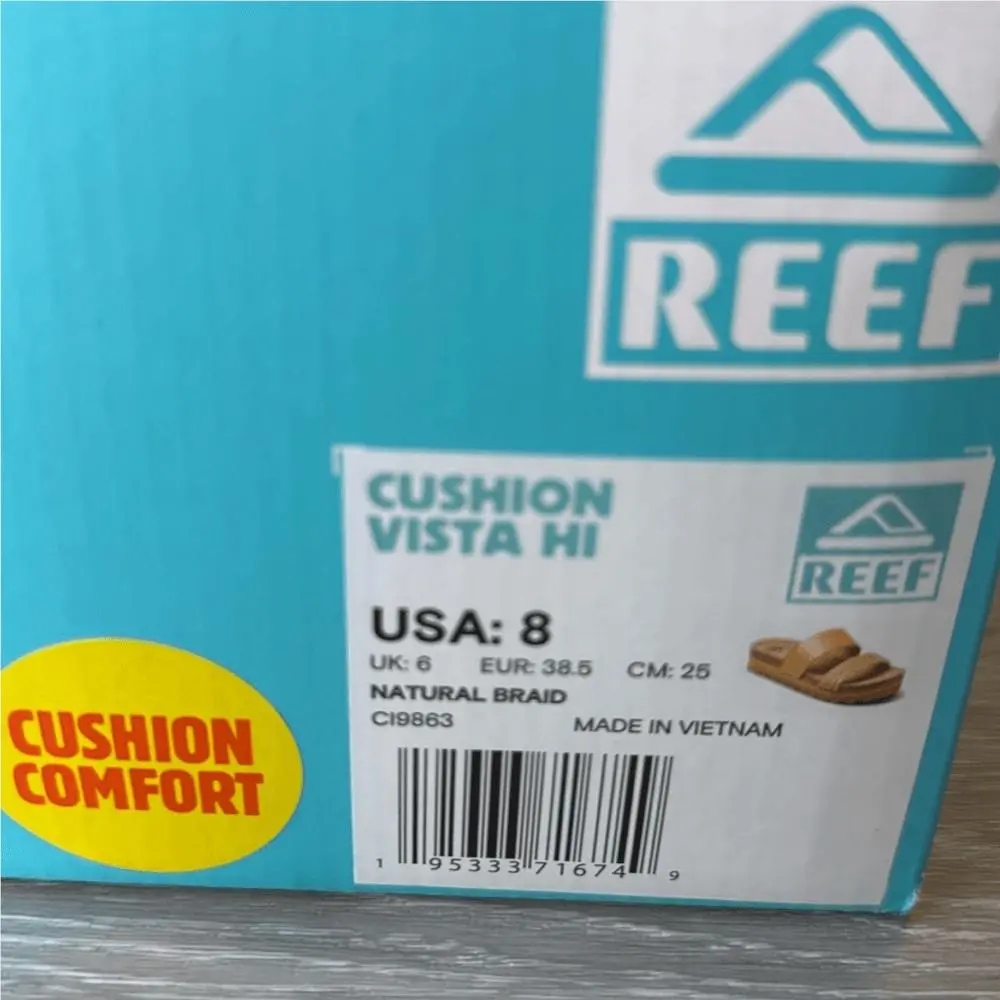 Reef shoes - Reef Cushion Vista Hi - Cushion Vista - Tan, Exterior: Tan 0