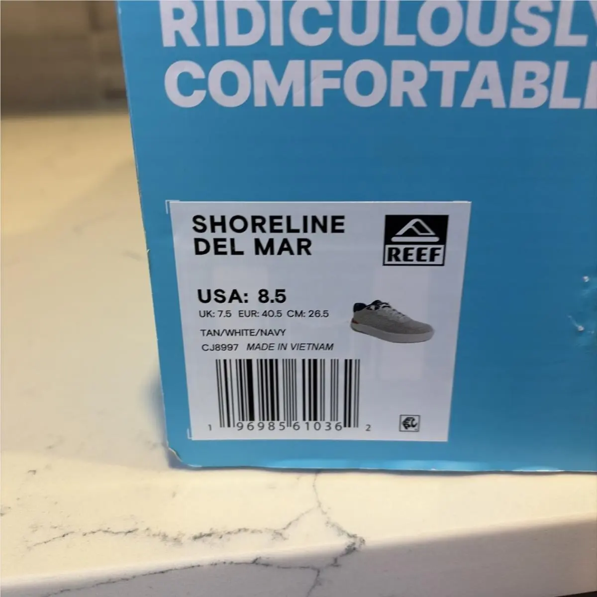 Reef shoes - REEF Shoreline Del Mar - Shoreline Del Mar - Tan (UPC: 0196985610393) 0