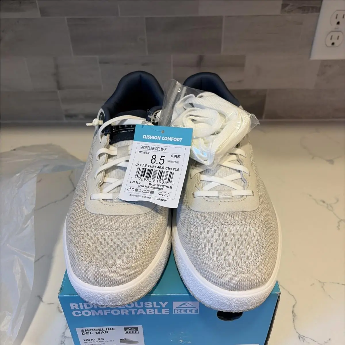 Reef shoes - REEF Shoreline Del Mar - Shoreline Del Mar - Tan (UPC: 0196985610393) 3