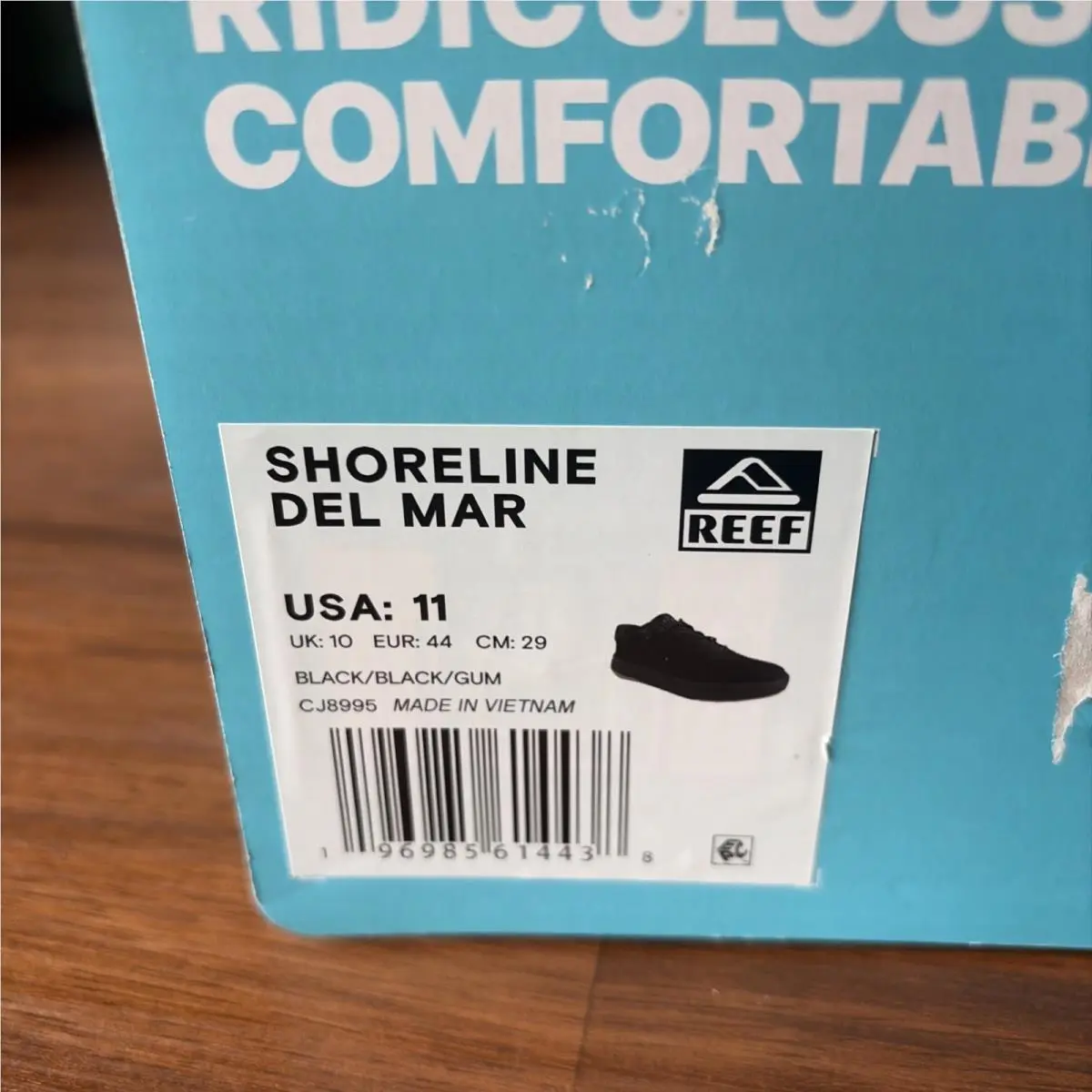 Reef shoes - REEF Shoreline Del Mar - Shoreline Del Mar - Black (UPC: 0196985610393) 0