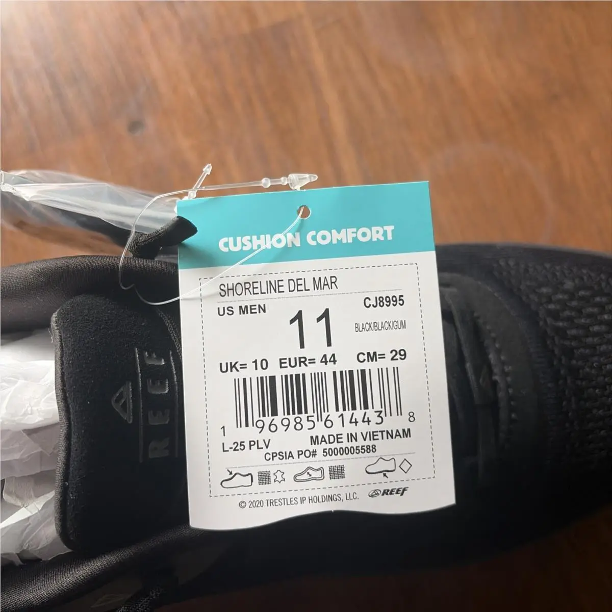 Reef shoes - REEF Shoreline Del Mar - Shoreline Del Mar - Black (UPC: 0196985610393) 7
