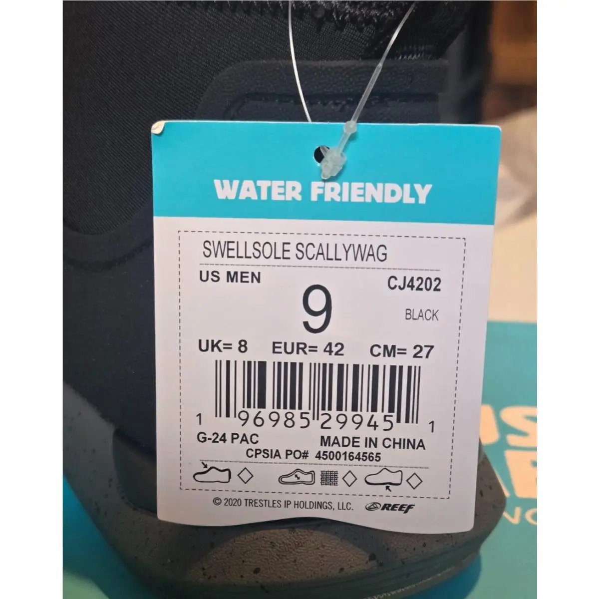 Reef shoes - Reef Swellsole Scallywag - Swellsole Scallywag - Black (UPC: 196985299451) 7