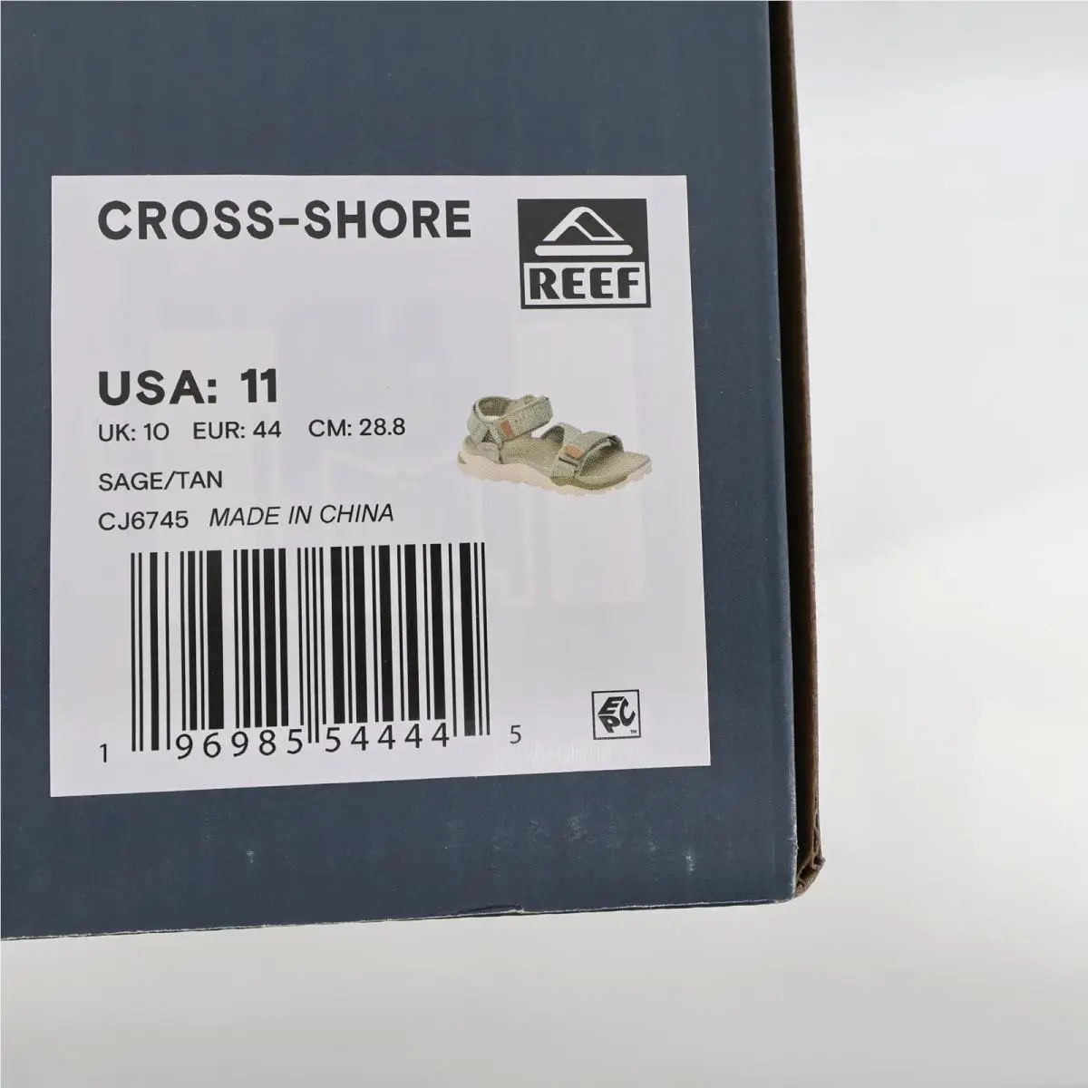 Reef shoes - Cross-Shore - Green 1