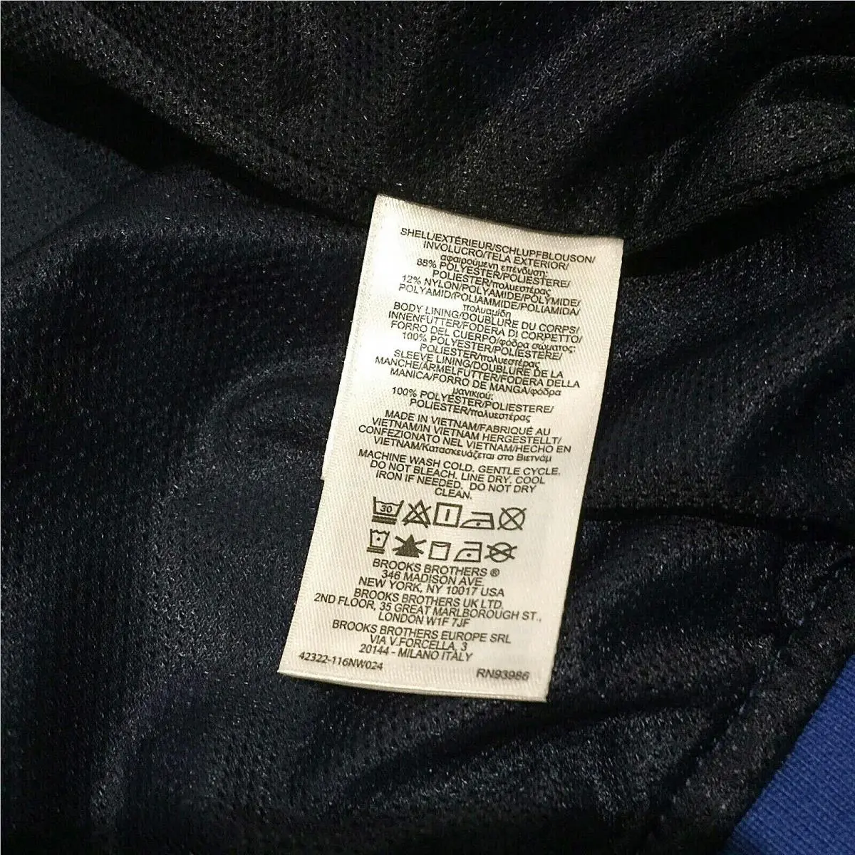 Brooks clothing - Brooks Brothers Kids Outerwear - Brothers Kids Outerwear - Blue 9