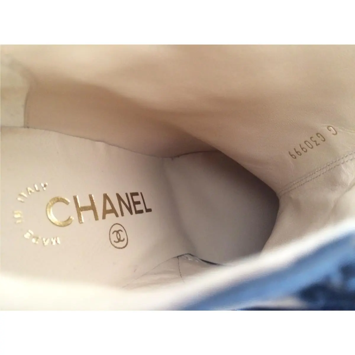 Chanel shoes - CHANEL Camellia - Camellia - Navy Blue 5