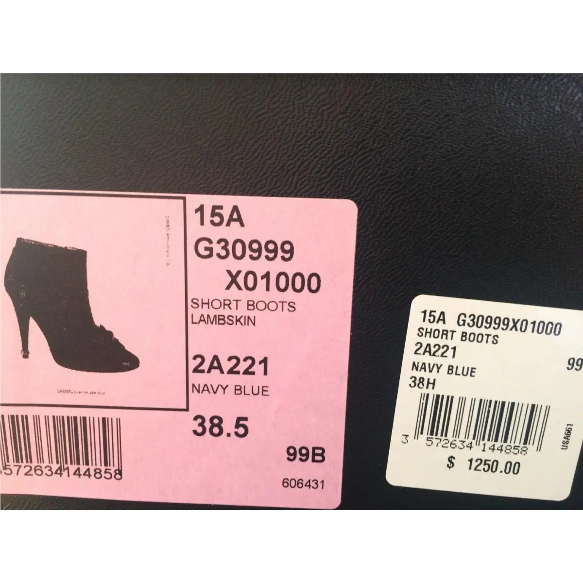 Chanel shoes - CHANEL Camellia - Camellia - Navy Blue 10