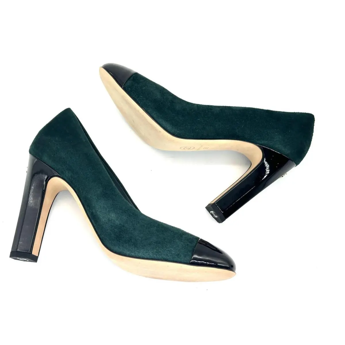 Chanel shoes - Green 12