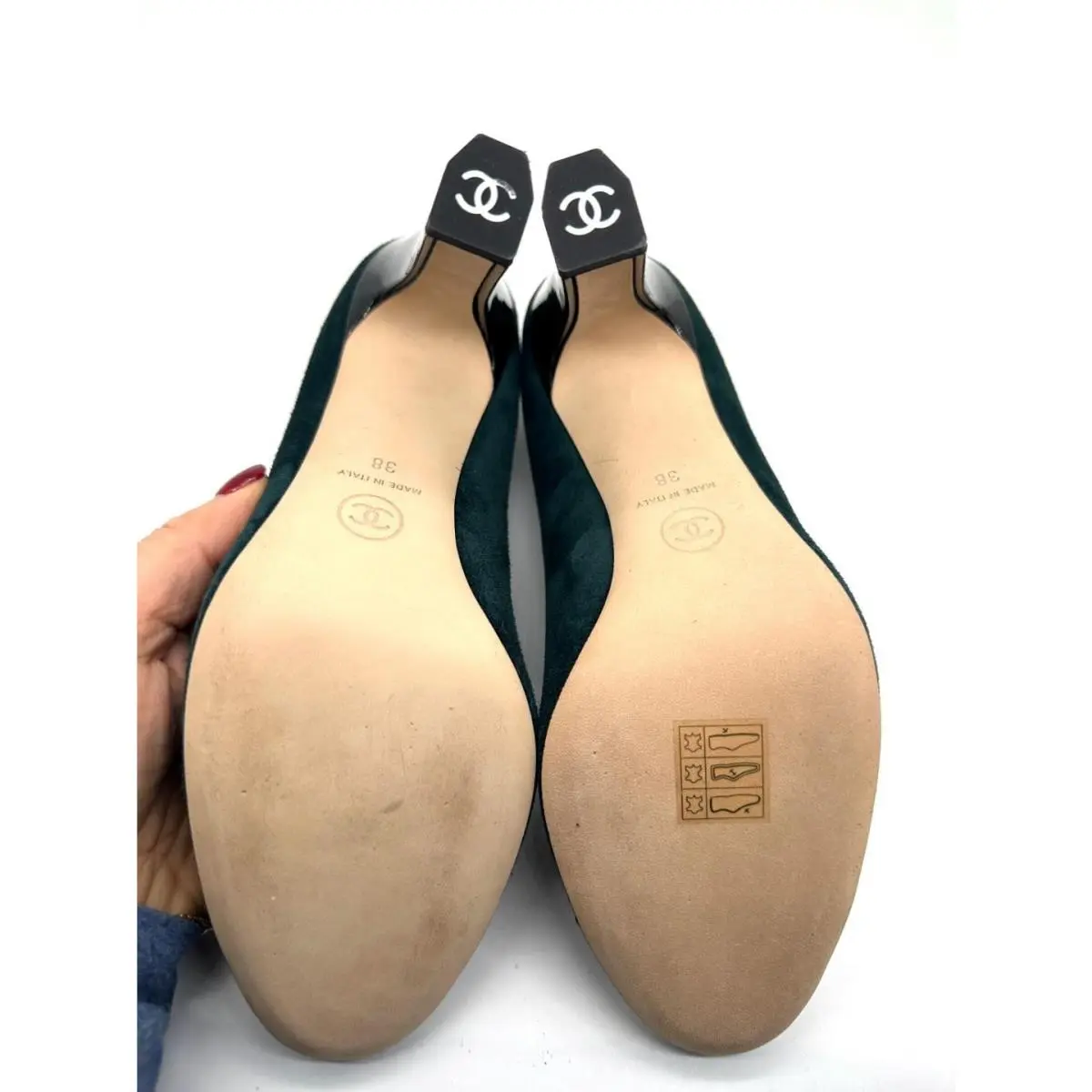 Chanel shoes - Green 13