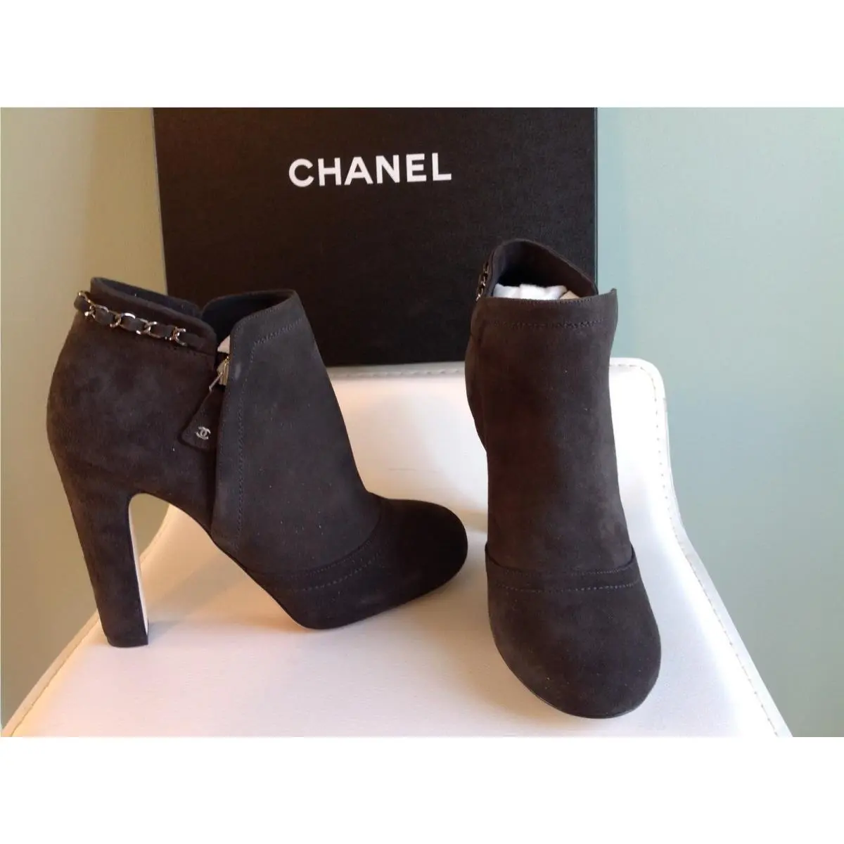 Chanel shoes - Dark Grey 20