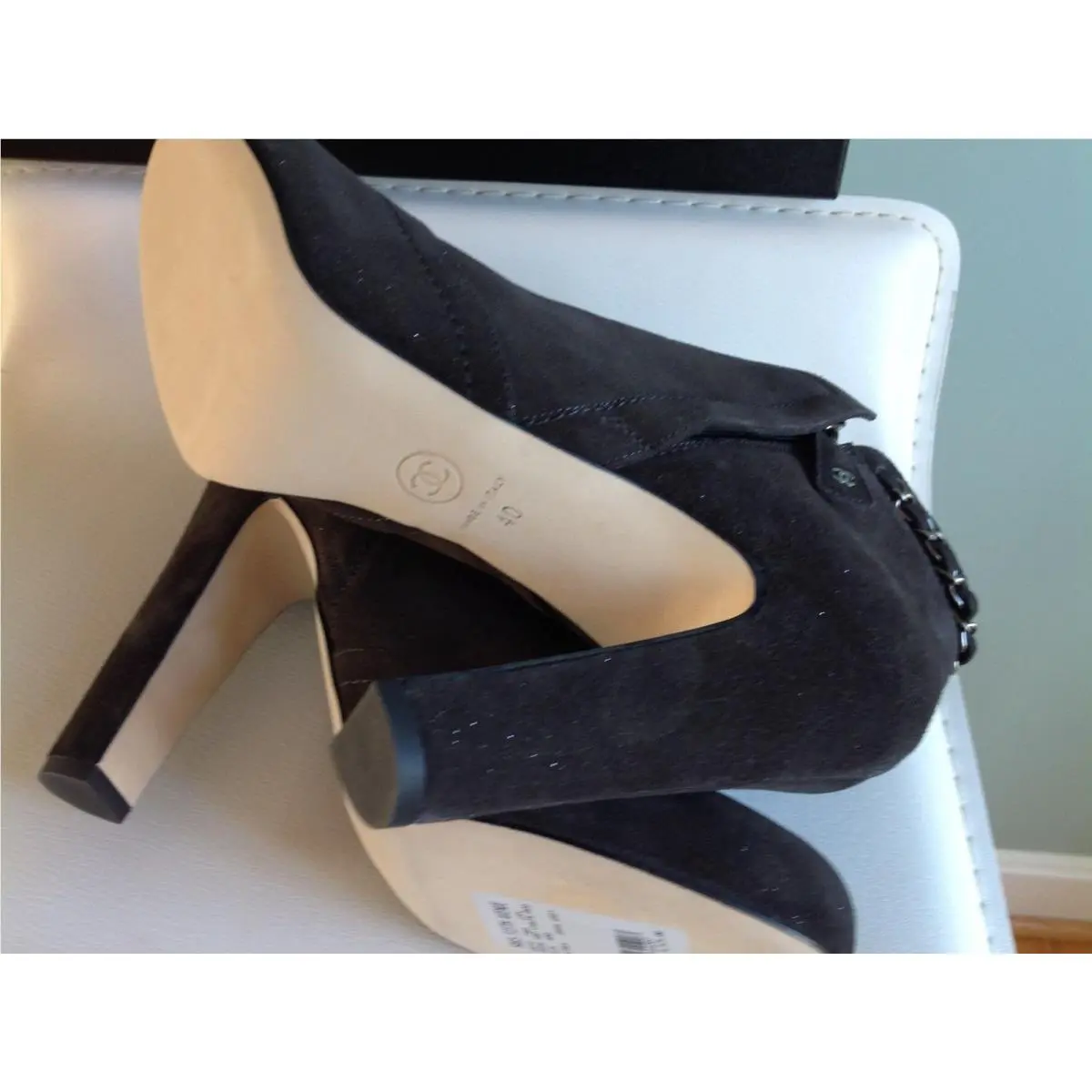 Chanel shoes - Dark Grey 21
