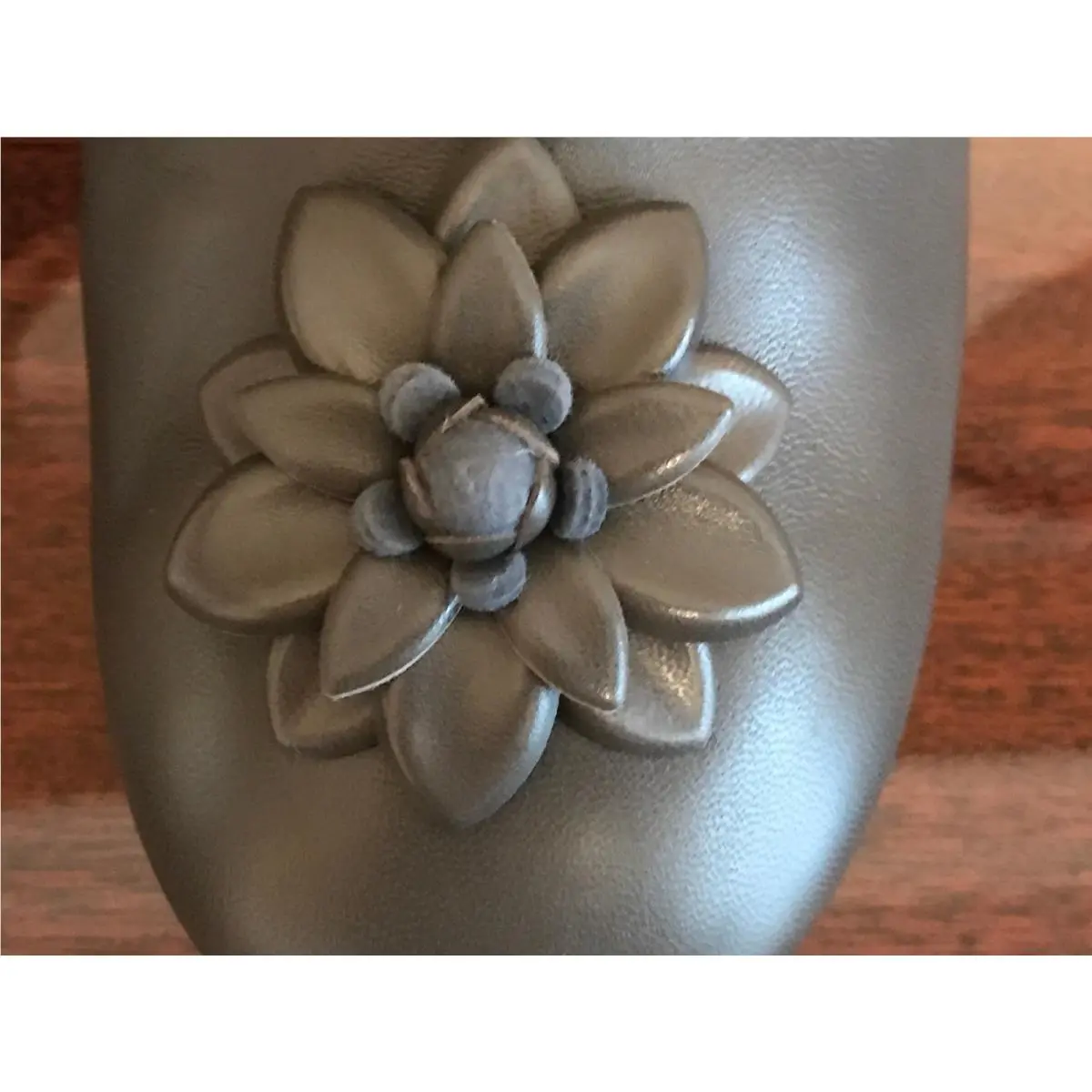 Chanel shoes - CHANEL Camellia - Camellia - Gray 16
