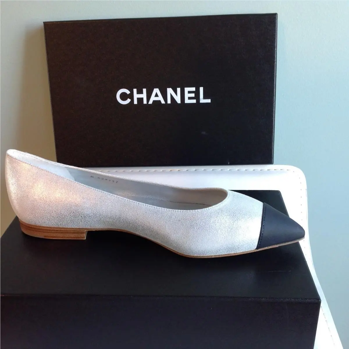 Chanel shoes - Chanel Ballerina - Ballerina - Silver 2
