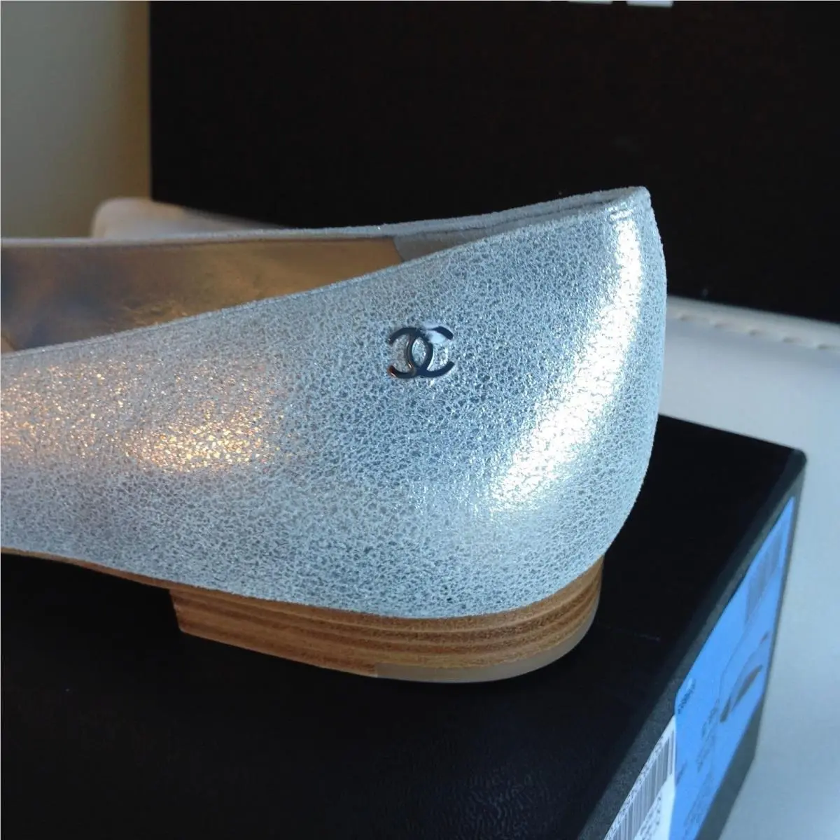 Chanel shoes - Chanel Ballerina - Ballerina - Silver 6