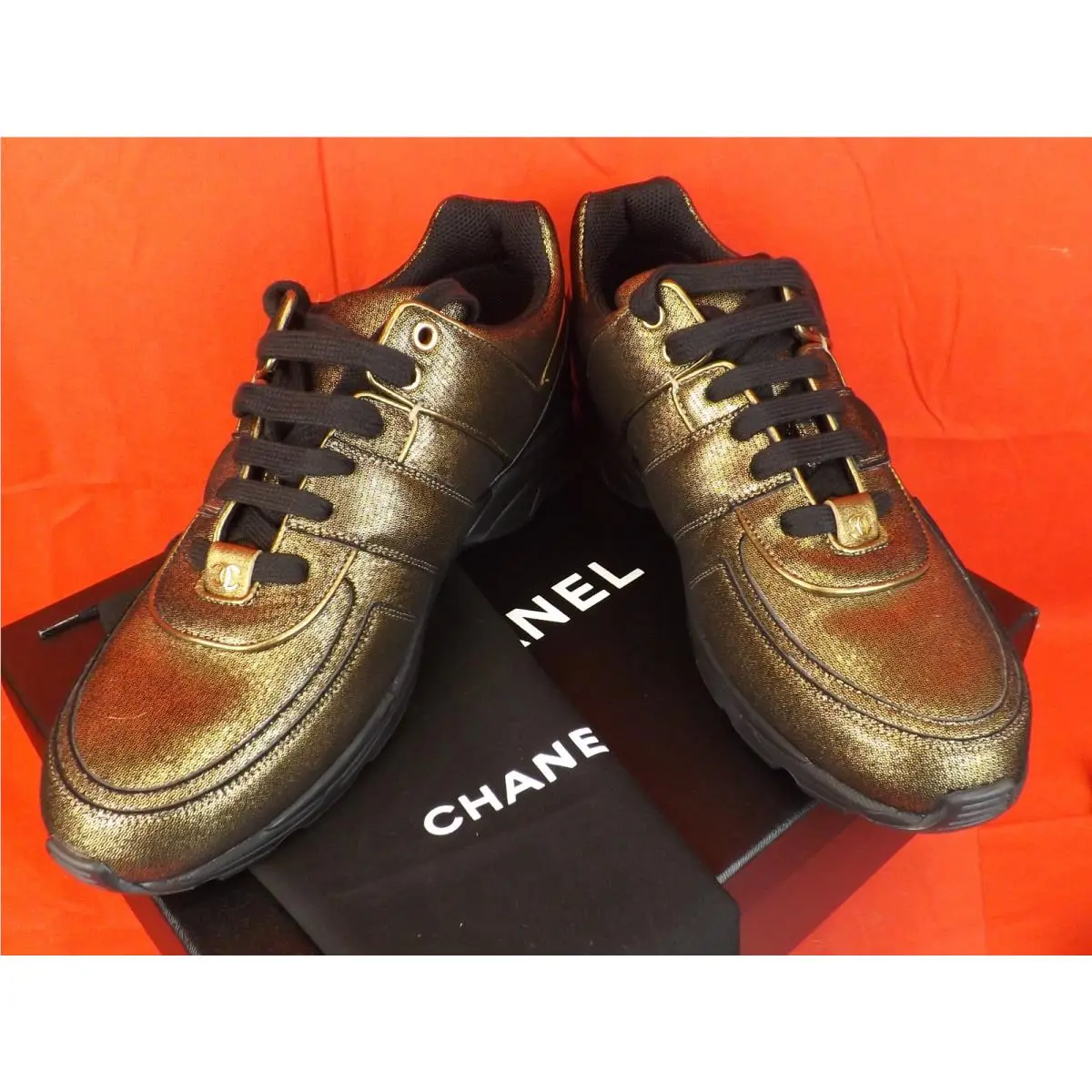 Chanel shoes - G31711 - G31711 - Golden Brown (UPC: 3572637441602) 5