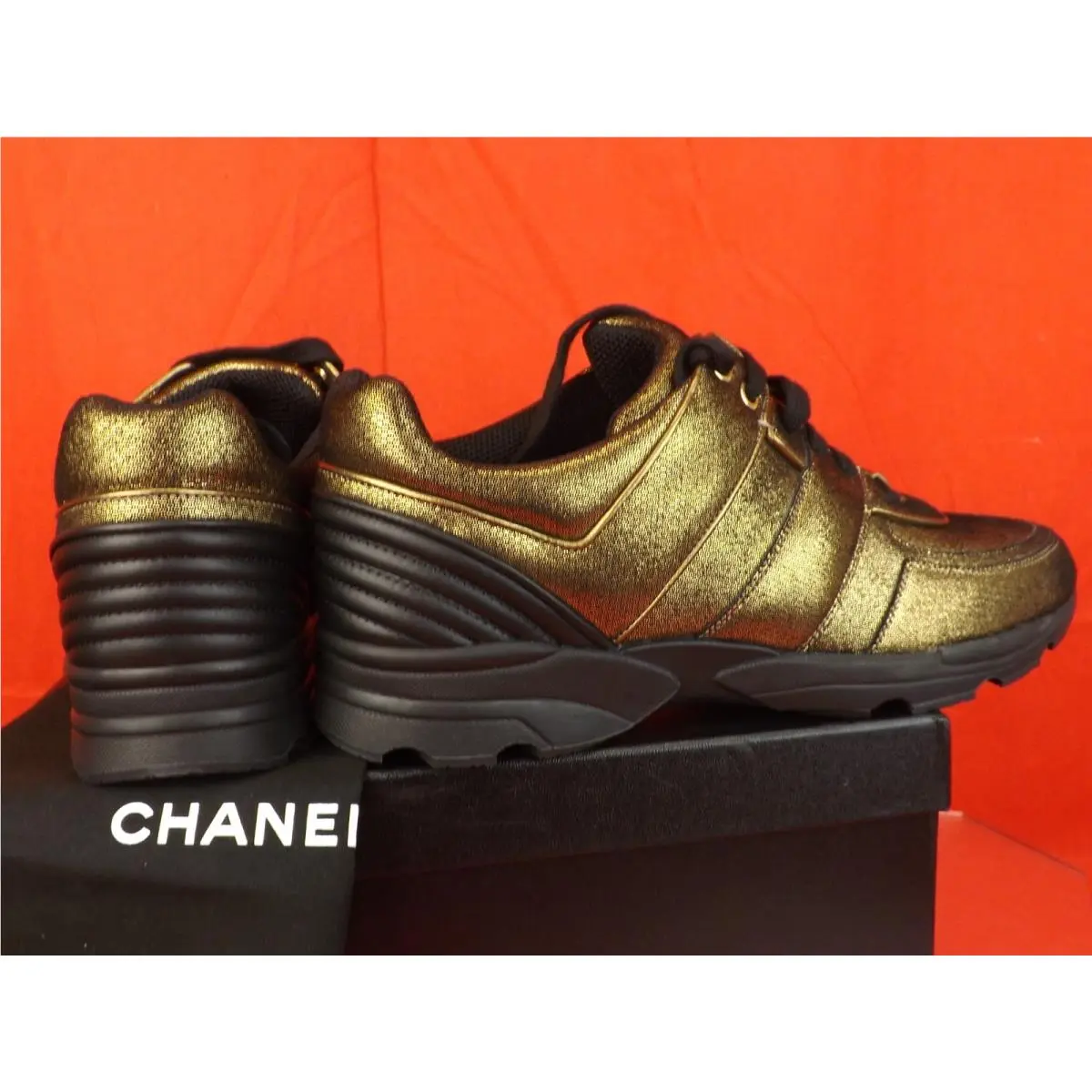 Chanel shoes - G31711 - G31711 - Golden Brown (UPC: 3572637441602) 6