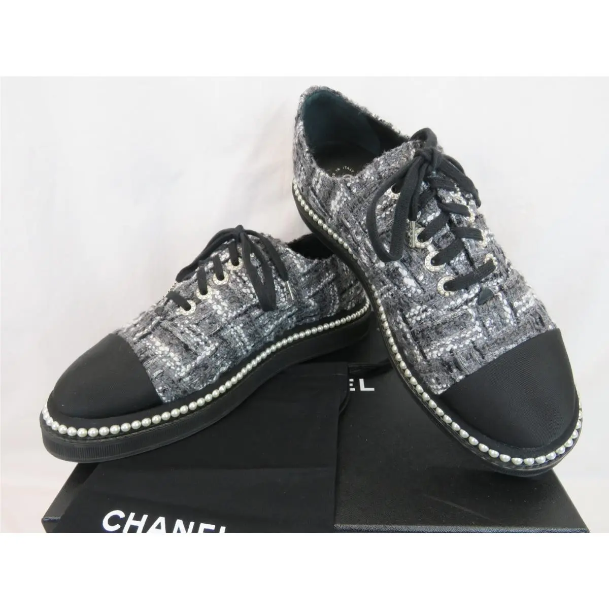 Chanel shoes - CHANEL G32357 - Gray (UPC: 3572640227248) 1