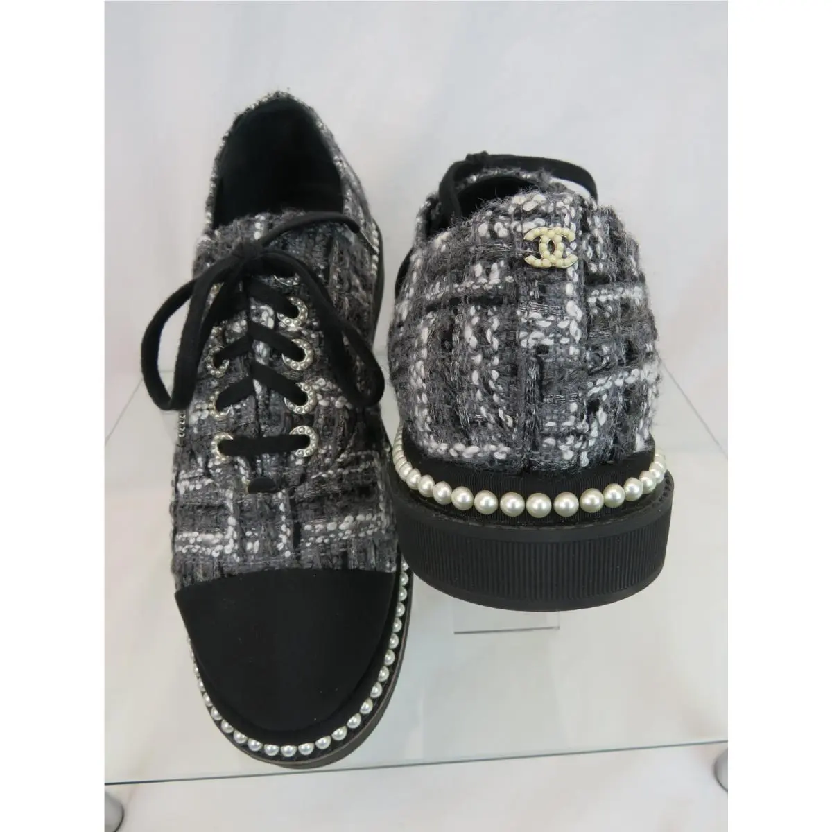 Chanel shoes - CHANEL G32357 - Gray (UPC: 3572640227248) 3