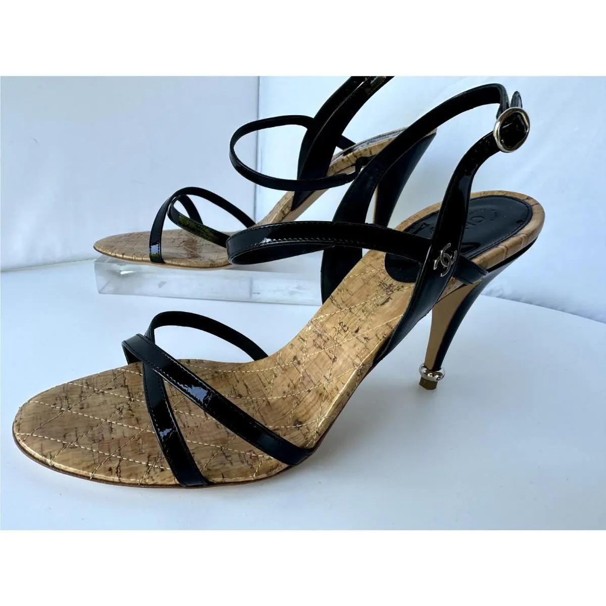 Chanel shoes - sandal - sandal - Black (UPC: 3572625547293) 11