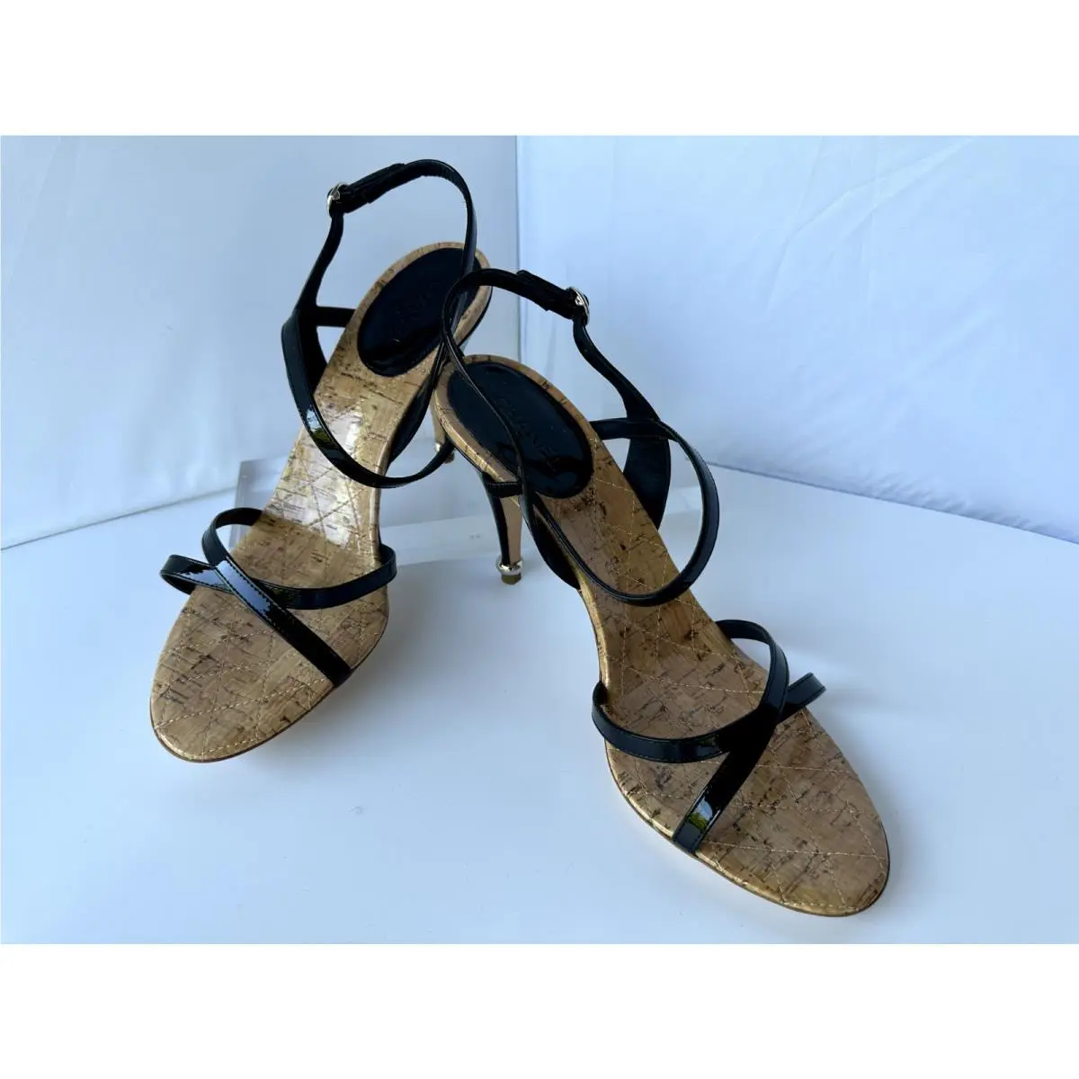 Chanel shoes - sandal - sandal - Black (UPC: 3572625547293) 12
