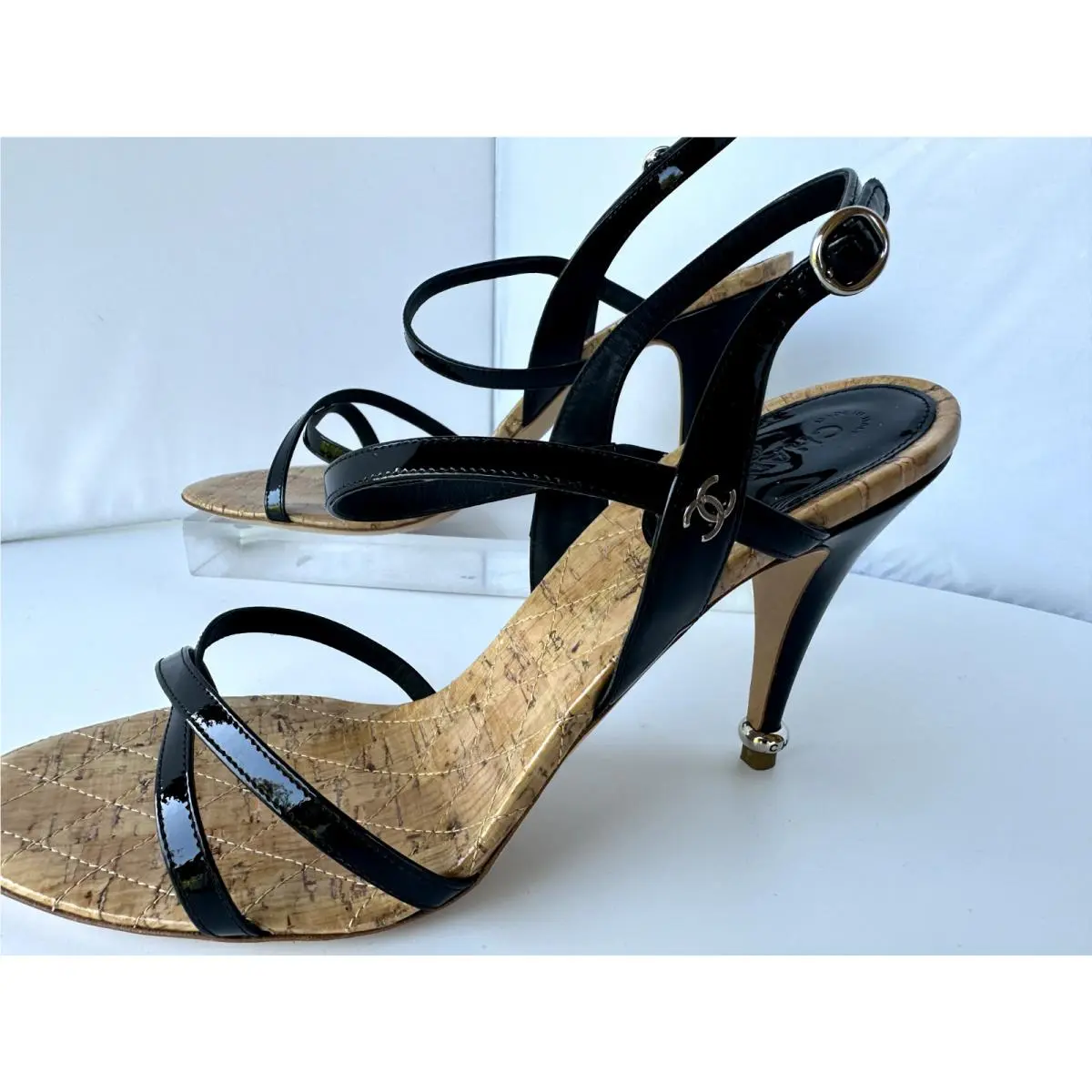 Chanel shoes - sandal - sandal - Black (UPC: 3572625547293) 2
