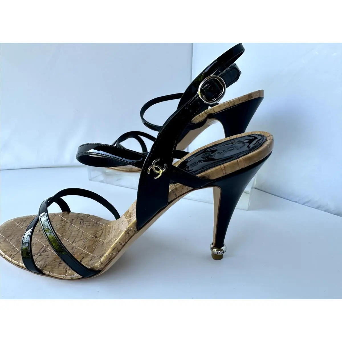 Chanel shoes - sandal - sandal - Black (UPC: 3572625547293) 5