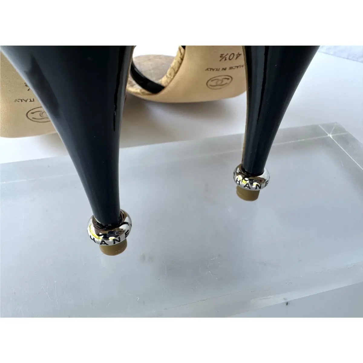 Chanel shoes - sandal - sandal - Black (UPC: 3572625547293) 14