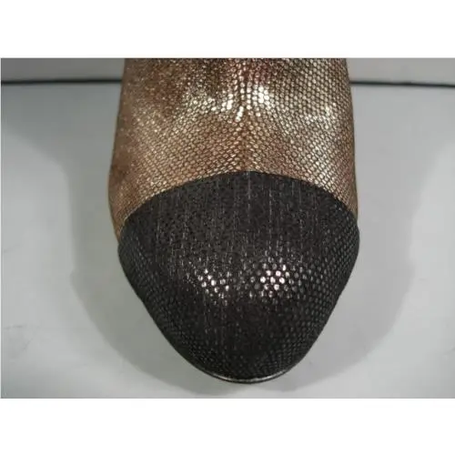 Chanel shoes - Chanel Short Boots - Short Boots - Metallics (UPC: 3572633429185) 2