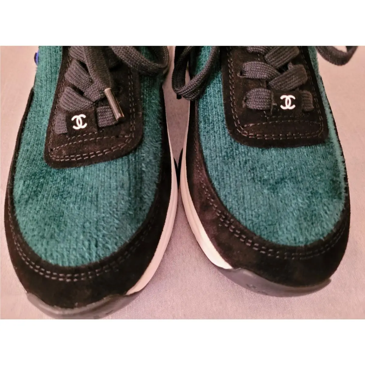 Chanel shoes - Chanel Sneaker - Sneaker - Dark Green 8