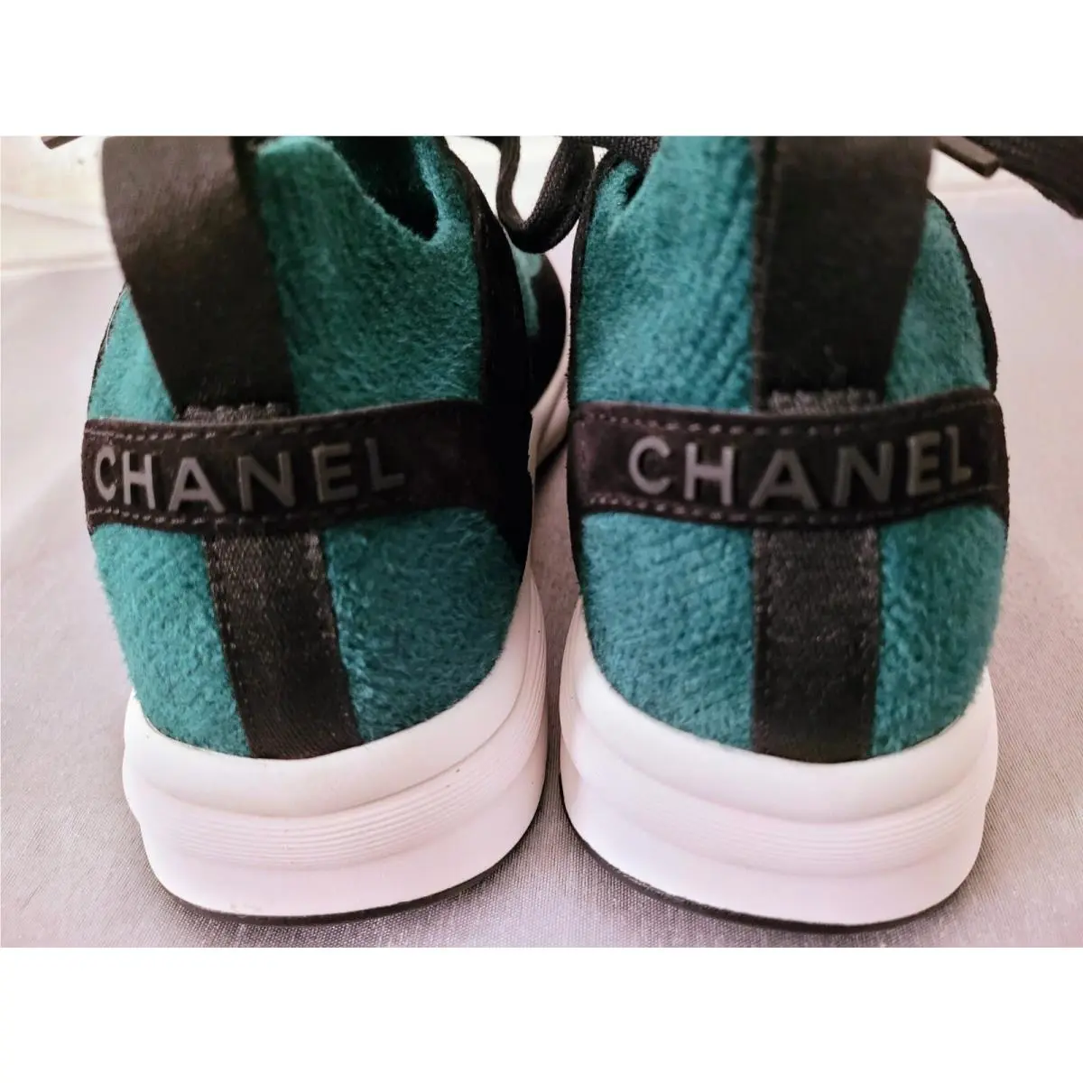 Chanel shoes - Chanel Sneaker - Sneaker - Dark Green 9