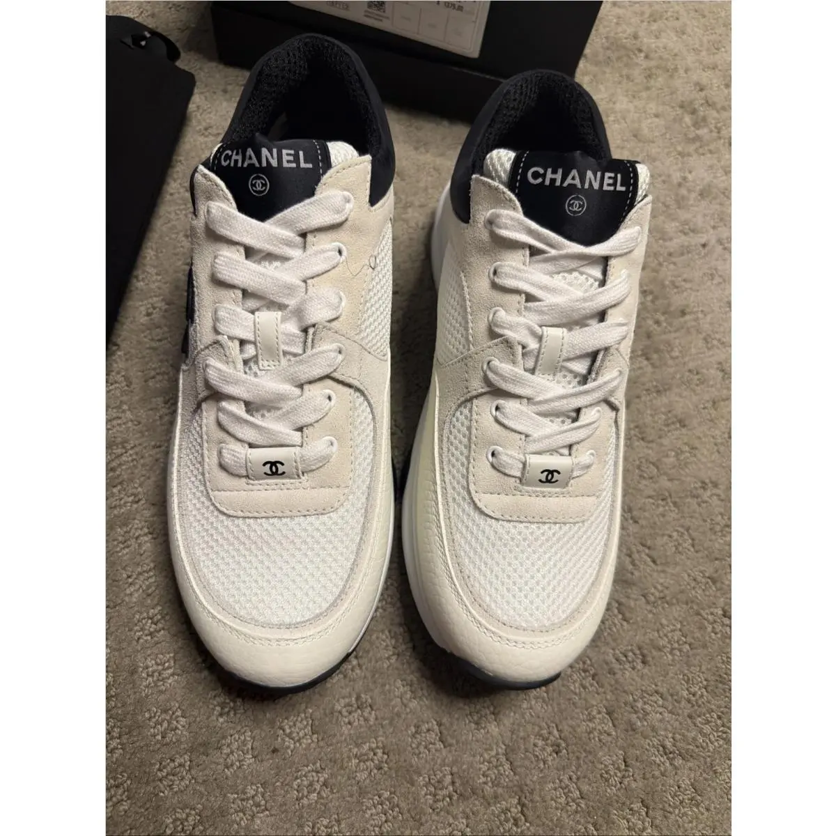 Chanel shoes - Chanel Sneaker - Sneaker - G38299-Y55720-K3846 10B - White 2