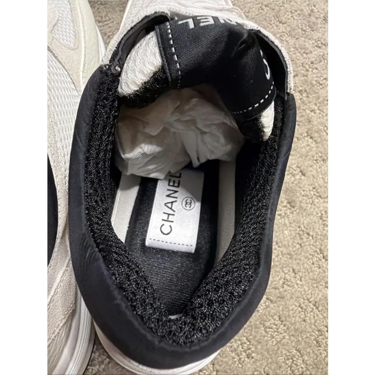 Chanel shoes - Chanel Sneaker - Sneaker - G38299-Y55720-K3846 10B - White 6