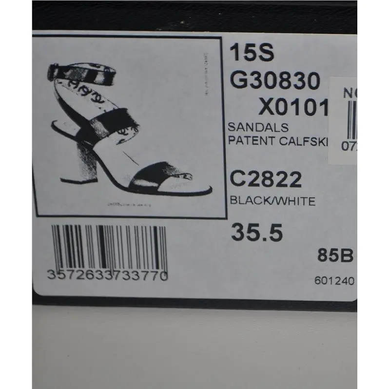 Chanel shoes - Black / Ivory 7