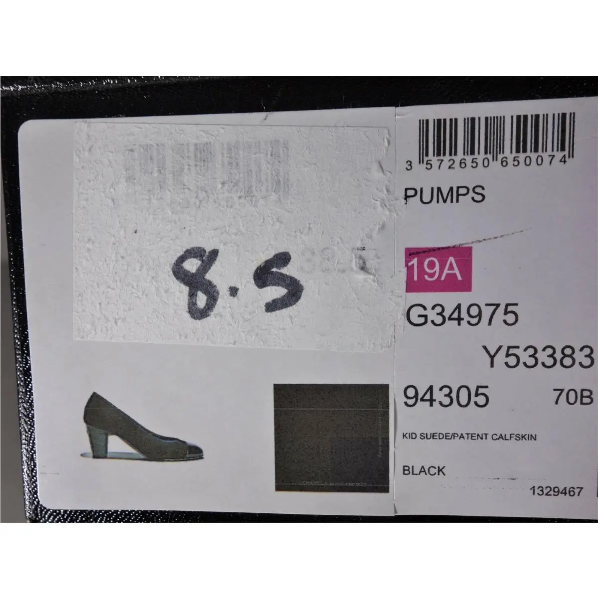 Chanel shoes - Chanel pumps - pumps - Black (UPC: 3572650650074) 10