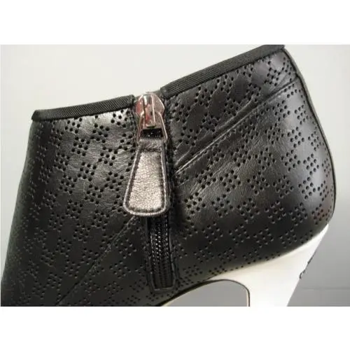 Chanel shoes - Open Toe Booties - Open Toe Booties - Black (UPC: 3572631670589) 5