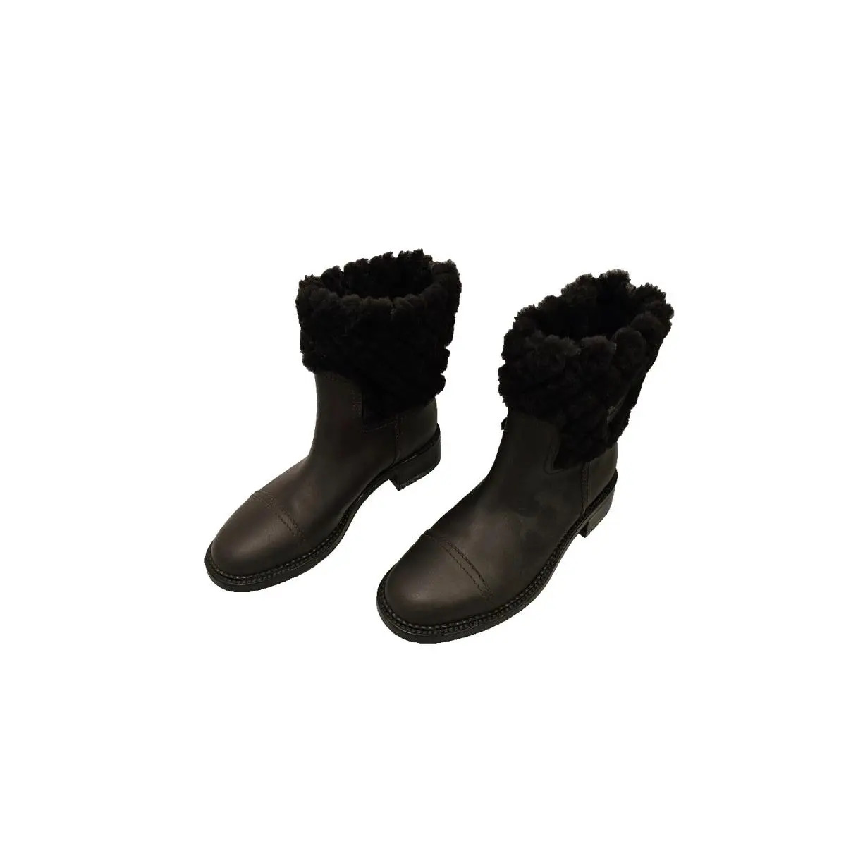 Chanel shoes - Chanel bootie - bootie - Brown and black 1