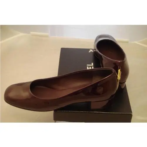 Chanel shoes - BURGUNDY WINE 1